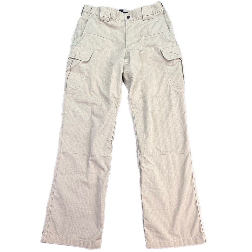 5.11 Tactical Stryke Cargo Pants Mens 32x32 Tan Ripstop Multi Pocket 74369